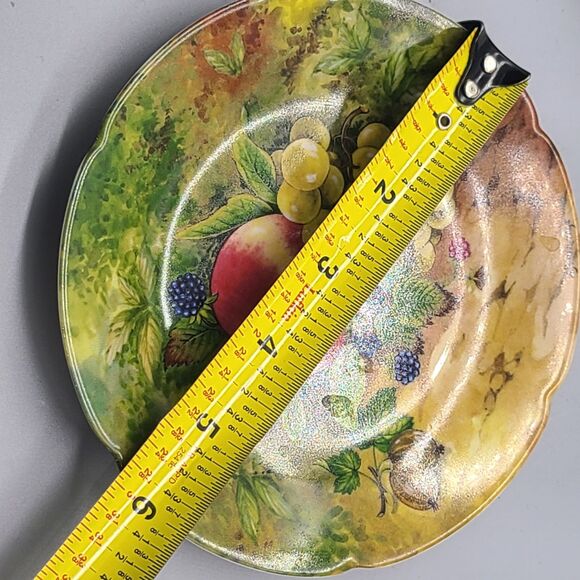 ROCHARD Limoges France A T Heritage STILL LIFE Fruit Plate  Rochard Limoges Set (4) \
